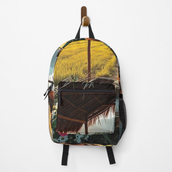 Item preview, Midday Rest and Meal in the Golden Rice Fields designed and sold by bksckhul.