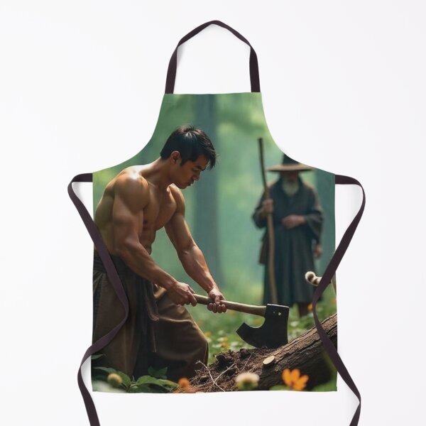 Item preview, Woodcutter and His Companion at the Forest's Edge designed and sold by bksckhul.