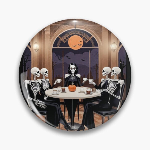 Item preview, Skeleton Supper , Gothic Elegance, Timeless Conversation designed and sold by StillOdd.