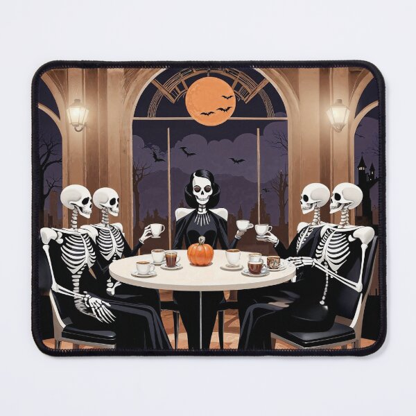 Item preview, Skeleton Supper , Gothic Elegance, Timeless Conversation designed and sold by StillOdd.