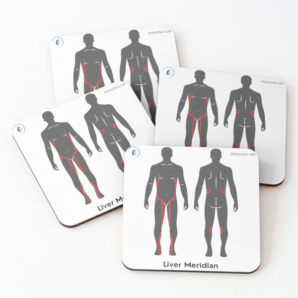 Item preview, Liver Meridian Chart - Epoch® Lasers Holistic Approach  designed and sold by Epoch-Lasers.