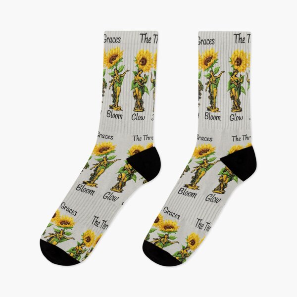 Item preview, Sunflowers The Three Graces Glow Joy and Flourish Vintage designed and sold by Ciervo Primavera.
