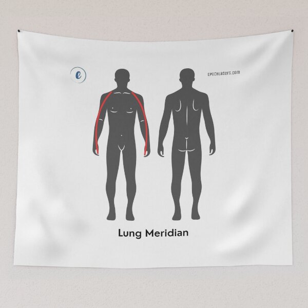 Item preview, Lung Meridian Chart - Epoch® Lasers Holistic Approach  designed and sold by Epoch-Lasers.
