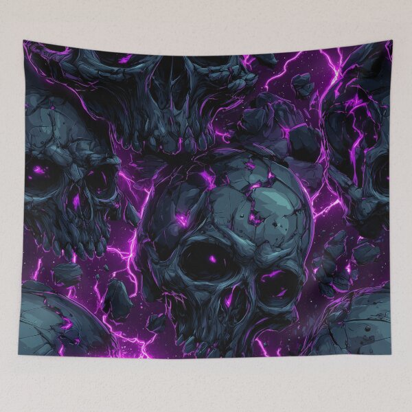Item preview, Violet Cataclysm – Fractured Skulls designed and sold by Skolyak.