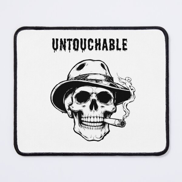 Item preview, Untouchable Skeleton Skull, Halloween Gangster,  Creepy Mobster designed and sold by StillOdd.