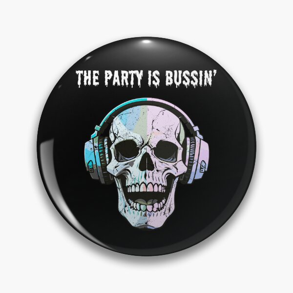 Item preview, Lowkey Bussin' Beats2: Skull halloween DJ Party Vibes - No Cap  designed and sold by StillOdd.