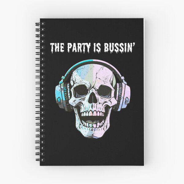 Item preview, Lowkey Bussin' Beats2: Skull halloween DJ Party Vibes - No Cap  designed and sold by StillOdd.