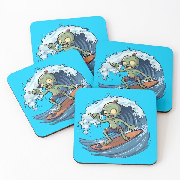 Item preview, Shaka Surfer Zombie designed and sold by theflandonian.