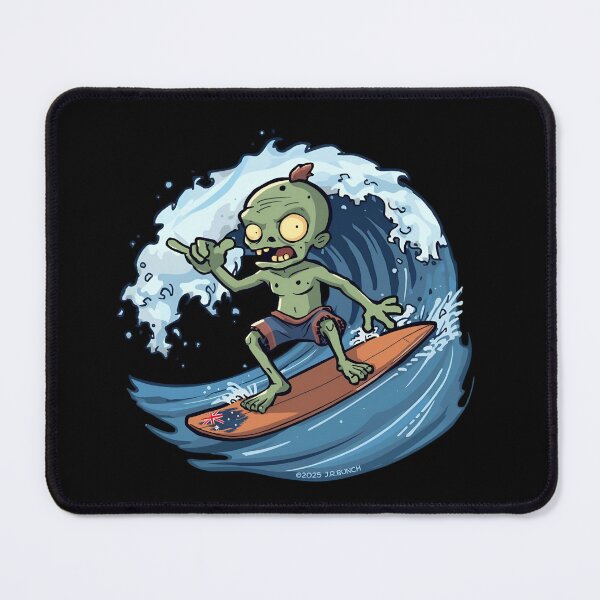 Item preview, Shaka Surfer Zombie designed and sold by theflandonian.