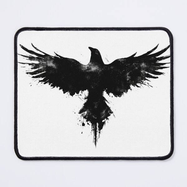 Item preview, Black Crow with Wings Outstretched designed and sold by HoskingInd.