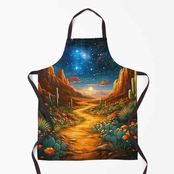 Item preview, Fantasy Desert Night Scenic Blue Sky And Stars designed and sold by DEC02.