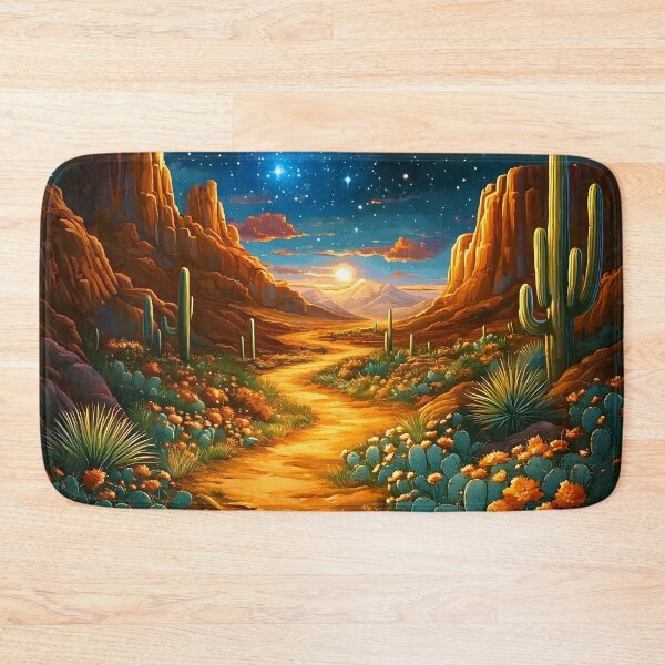 Item preview, Fantasy Desert Night Scenic Blue Sky And Stars  designed and sold by DEC02.