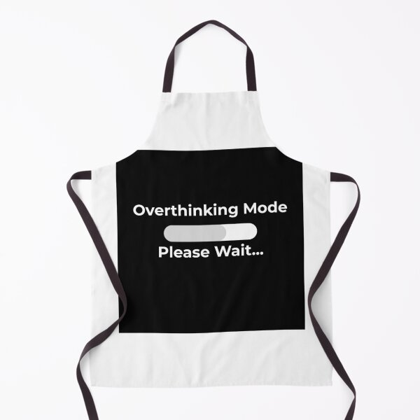 Item preview, Overthinking Mode – Please Wait… designed and sold by VibeMoodDesigns.