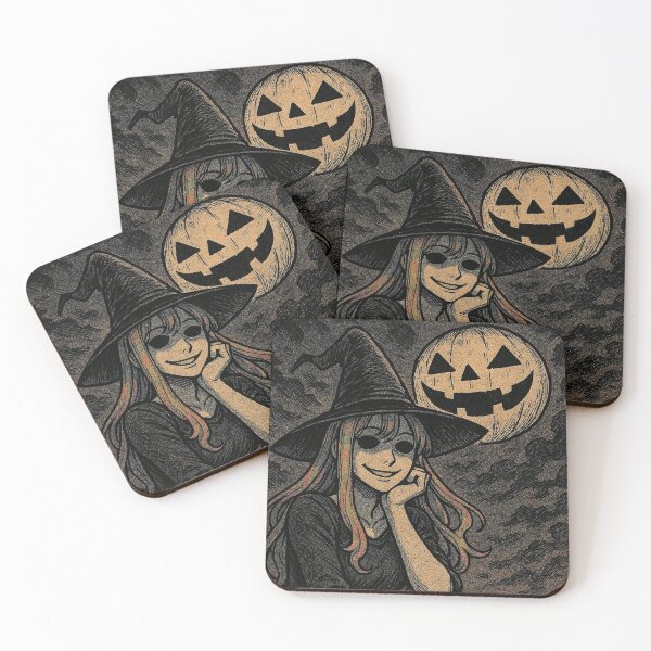 Item preview, Halloween Witch, Moonlit Mischief designed and sold by The Zurggon Shop.