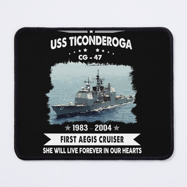 Item preview, USS Ticonderoga CG, Navy Veteran Mens Gift Idea Husband, Dad, Grandpa designed and sold by Timeless Bond Designs.