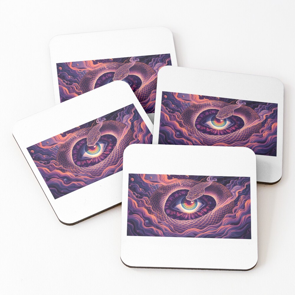 Item preview, Coasters (Set of 4) designed and sold by RicoVisionz.