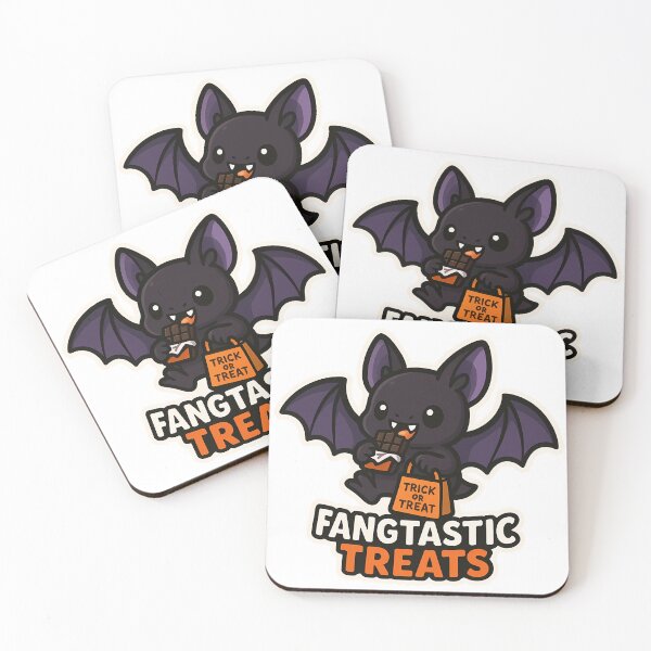 Item preview, Fangtastic Treats — Cute Bat with Chocolate designed and sold by Cheerioza.