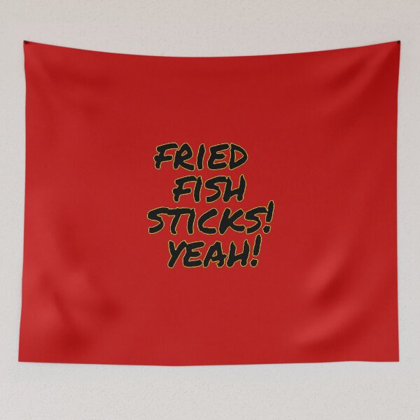 Item preview, fried fish sticks yeah! designed and sold by DianeBP.