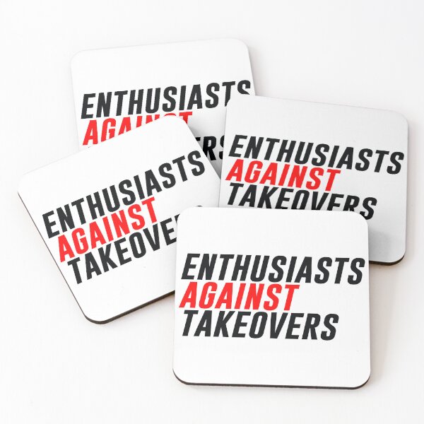 Item preview, Enthusiasts Against Takeovers designed and sold by the-craft-shop.