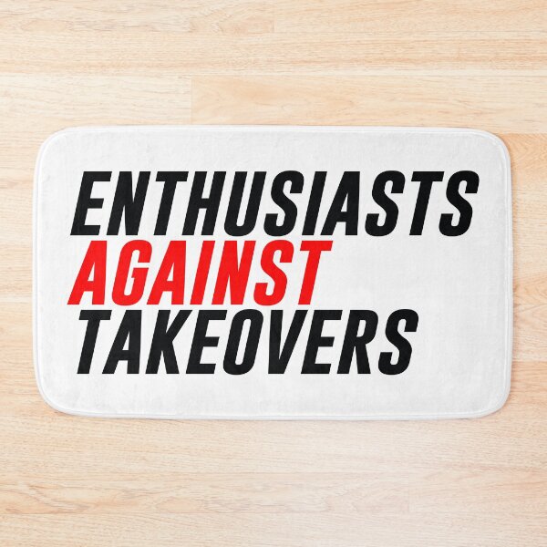 Item preview, Enthusiasts Against Takeovers designed and sold by the-craft-shop.