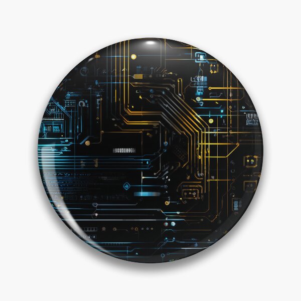 Item preview, Neon Circuitry – Glowing Tech Grid Pattern designed and sold by Skolyak.
