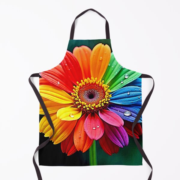 Item preview, Rainbow Petal Flower Art designed and sold by Health And Fitness Posts e-Store.