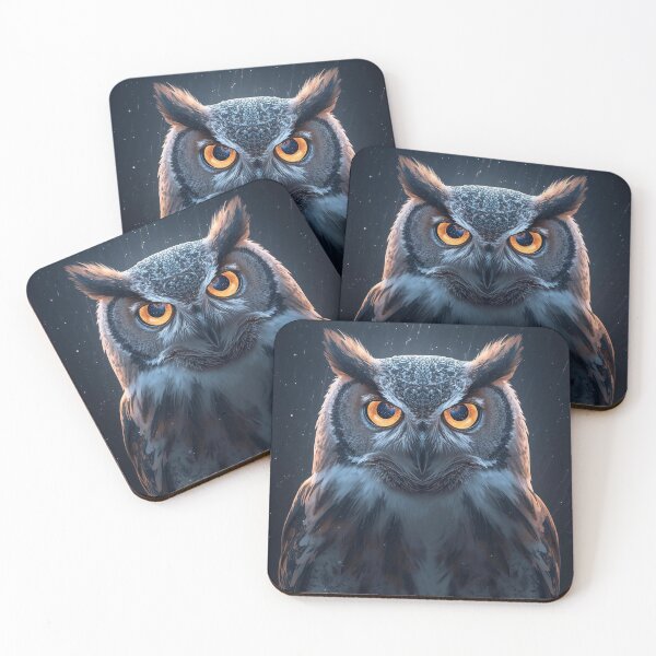 Item preview,  Celestial Owl – Eyes of the Universe designed and sold by Happyfreedom.