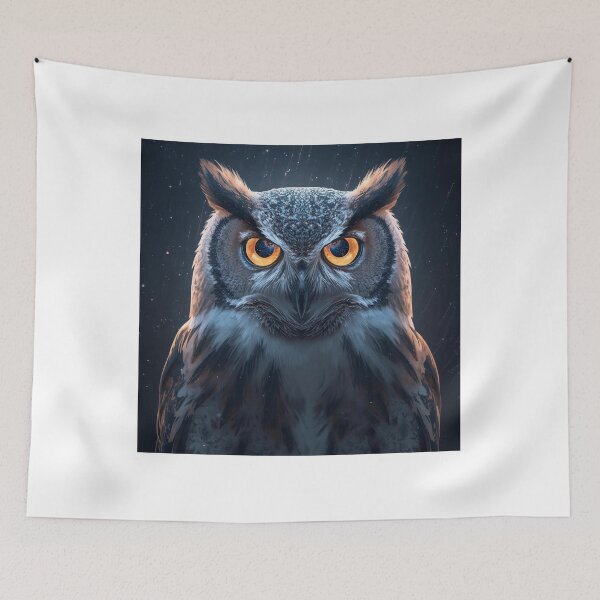 Item preview,  Celestial Owl – Eyes of the Universe designed and sold by Happyfreedom.