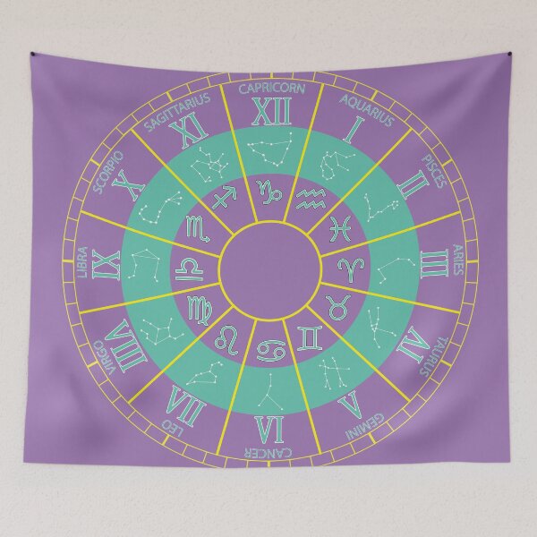 Item preview, Zodiac Clock designed and sold by Like-Clockwork.