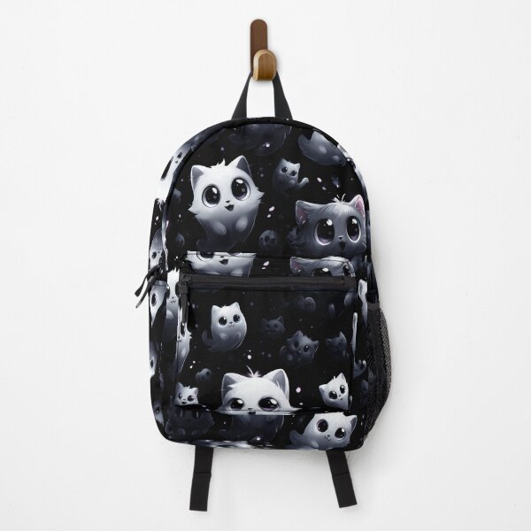 Item preview, Ghost Kittens – Cute Spooky Cat Pattern designed and sold by Skolyak.