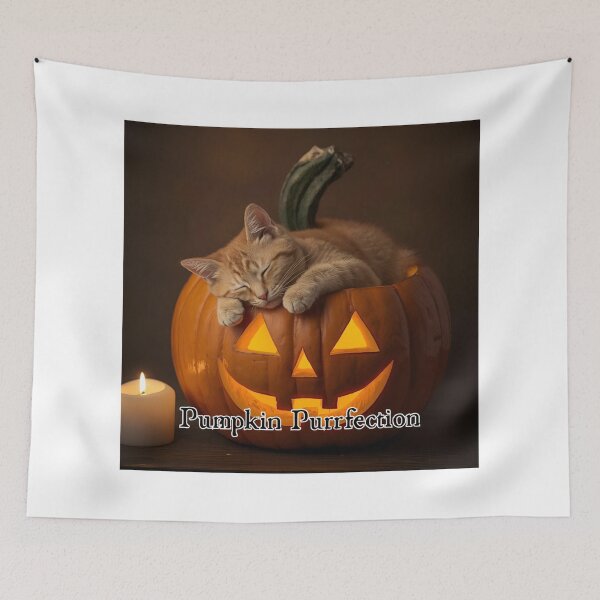 Item preview, Pumpkin Purrfection designed and sold by PetJoyPrintsCO.