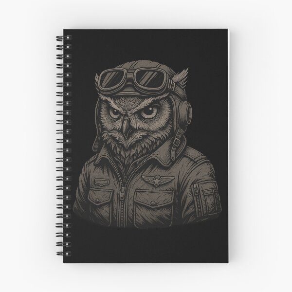 Item preview, Badass Owl Military Pilot – Tactical Aviator Owl  designed and sold by getpressedshirt.