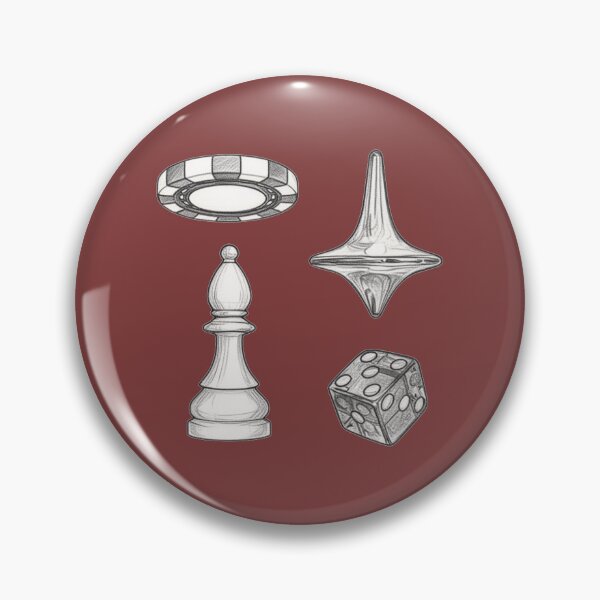 Item preview, Dream Totems Design Spinning Top and Chess Piece Symbols designed and sold by shminoa.