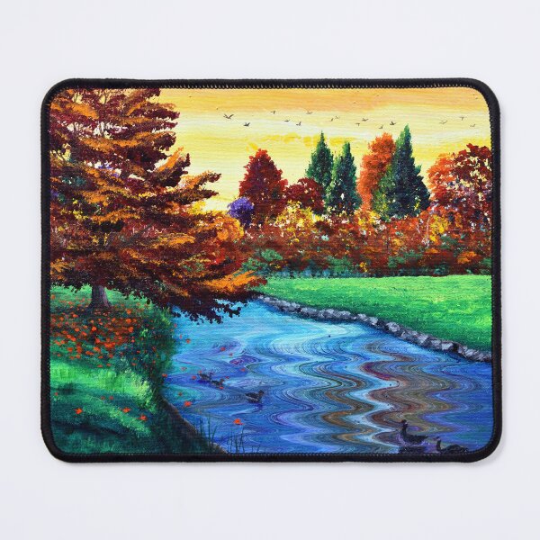Item preview, Distant Memory of a Park in Autumn designed and sold by BreezyZen.