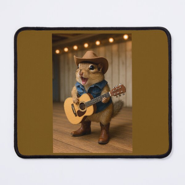 Aperçu de l'œuvre Chanteur Cowboy Chipmunk créée et vendue par Tridentulus.