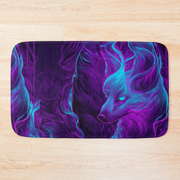 Item preview, Neon Kitsune – Spirit of Electric Flame designed and sold by Skolyak.