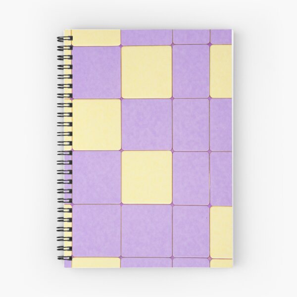 Item preview, Yellow And Purple Square Tile Pattern designed and sold by SassyArtistry.