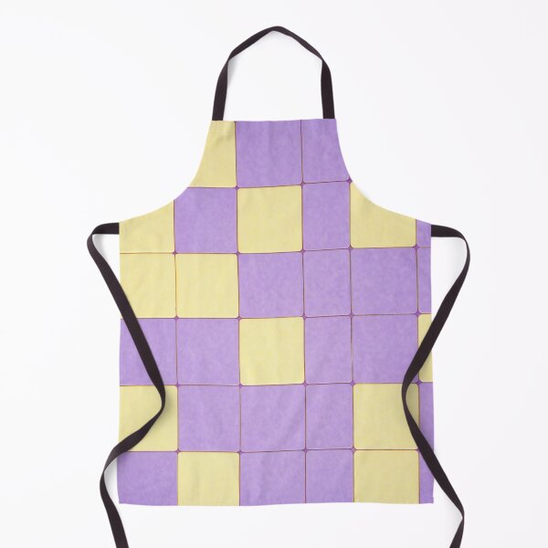 Item preview, Yellow And Purple Square Tile Pattern designed and sold by SassyArtistry.