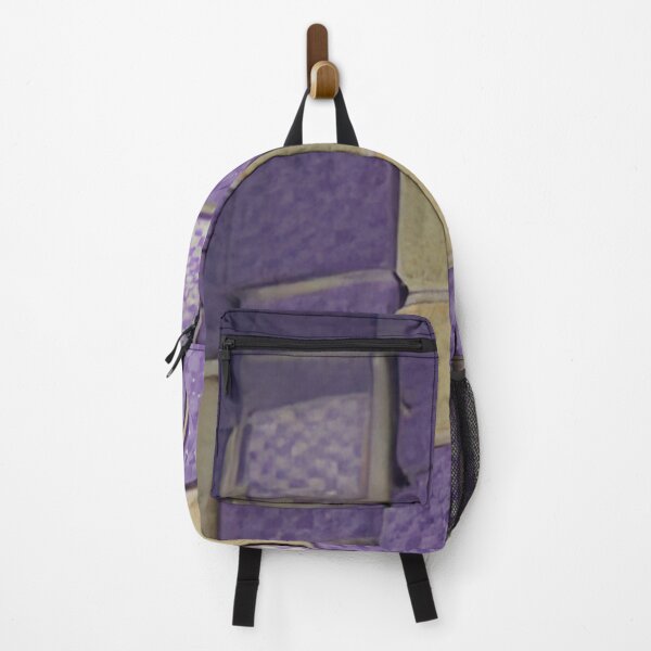 Item preview, Purple And Beige Square Tile Grid designed and sold by SassyArtistry.
