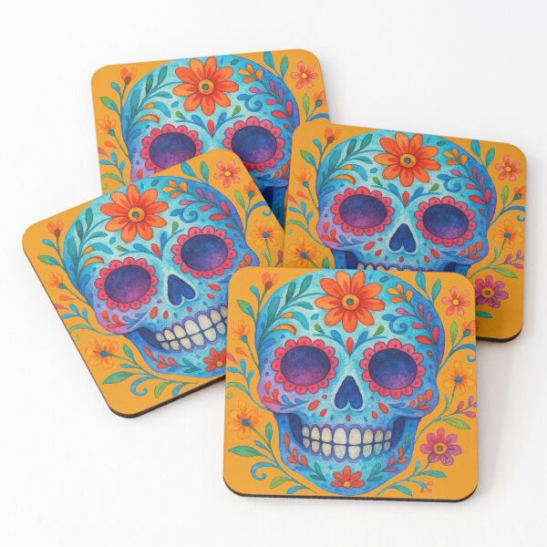 Item preview, Azure Calavera designed and sold by CAutumnTrapp.