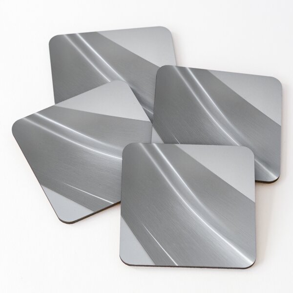 Item preview, Brushed Silver Metal Surface designed and sold by SassyArtistry.
