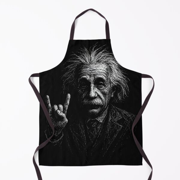 Item preview, Albert Einstein Metalhead Side - Metal & Relativity designed and sold by Mortisigil.