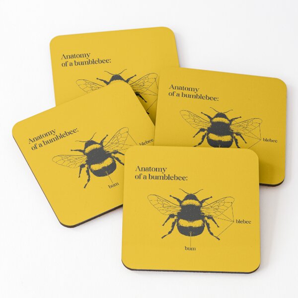 Item preview, Bumblebee Anatomy by Tobe Fonseca designed and sold by Tobe Fonseca®.