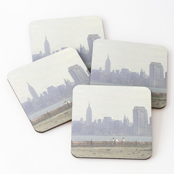 Item preview, NYC Skyline Watercolor designed and sold by Graphic Content Studio.