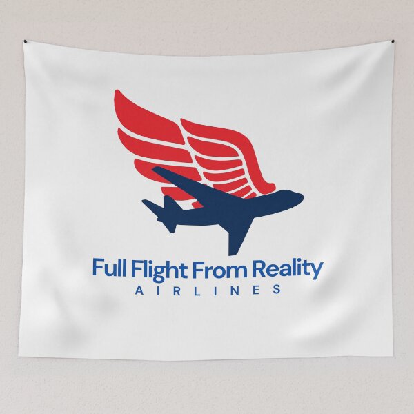 Item preview, Full Flight From Reality Airlines designed and sold by a-new-light.
