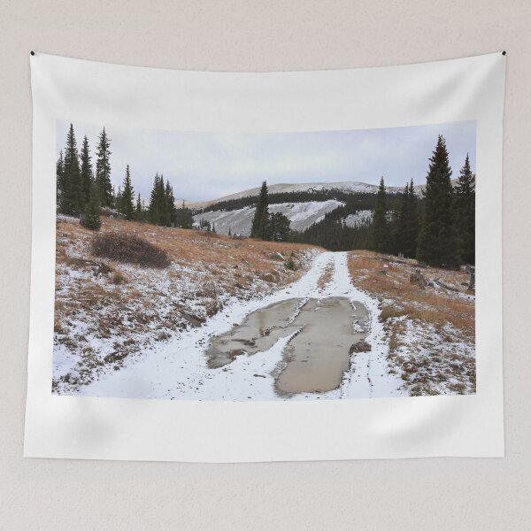 Item preview, Snowy tracks designed and sold by zumi.