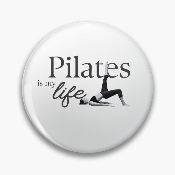 Item preview, Pilates is my life | Elegant design for lovers of movement and grace designed and sold by fitnessgirlie.