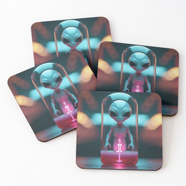 Item preview, Dramatic lighting of alien test tube designed and sold by evanurozi.