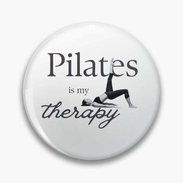 Item preview, Pilates is my therapy | Elegant Design for Lovers of Movement and Grace designed and sold by fitnessgirlie.