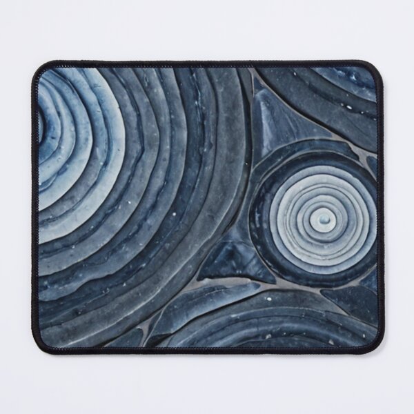 Item preview, Blue Circular Stone Pattern designed and sold by SassyArtistry.